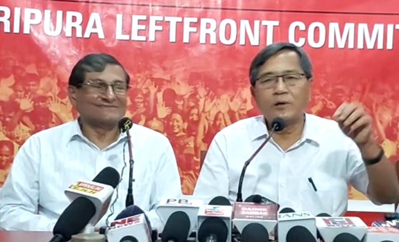 Left Front Fields Candidates for TTAADC Polls, By-Poll
